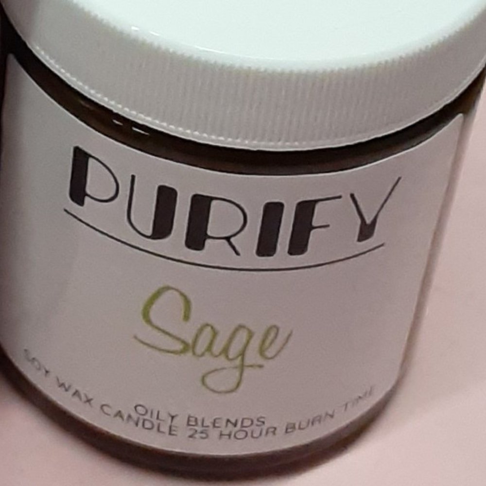 CANDLES:  PURIFY - SAGE